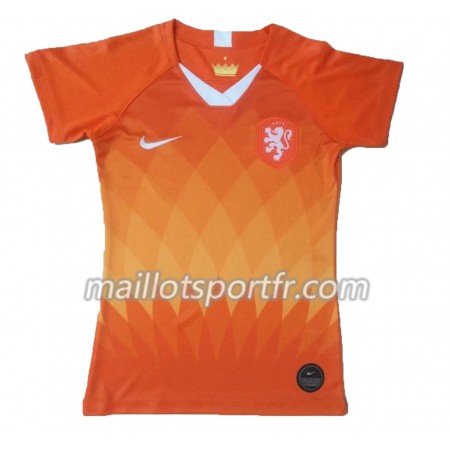 Maillot de Foot Pays-Bas Domicile Coupe du monde féminine 2019 Maillot de Foot Pays-Bas Domicile Coupe du monde féminine 2019